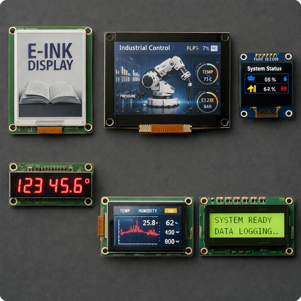 Display-uri și ecrane electronice